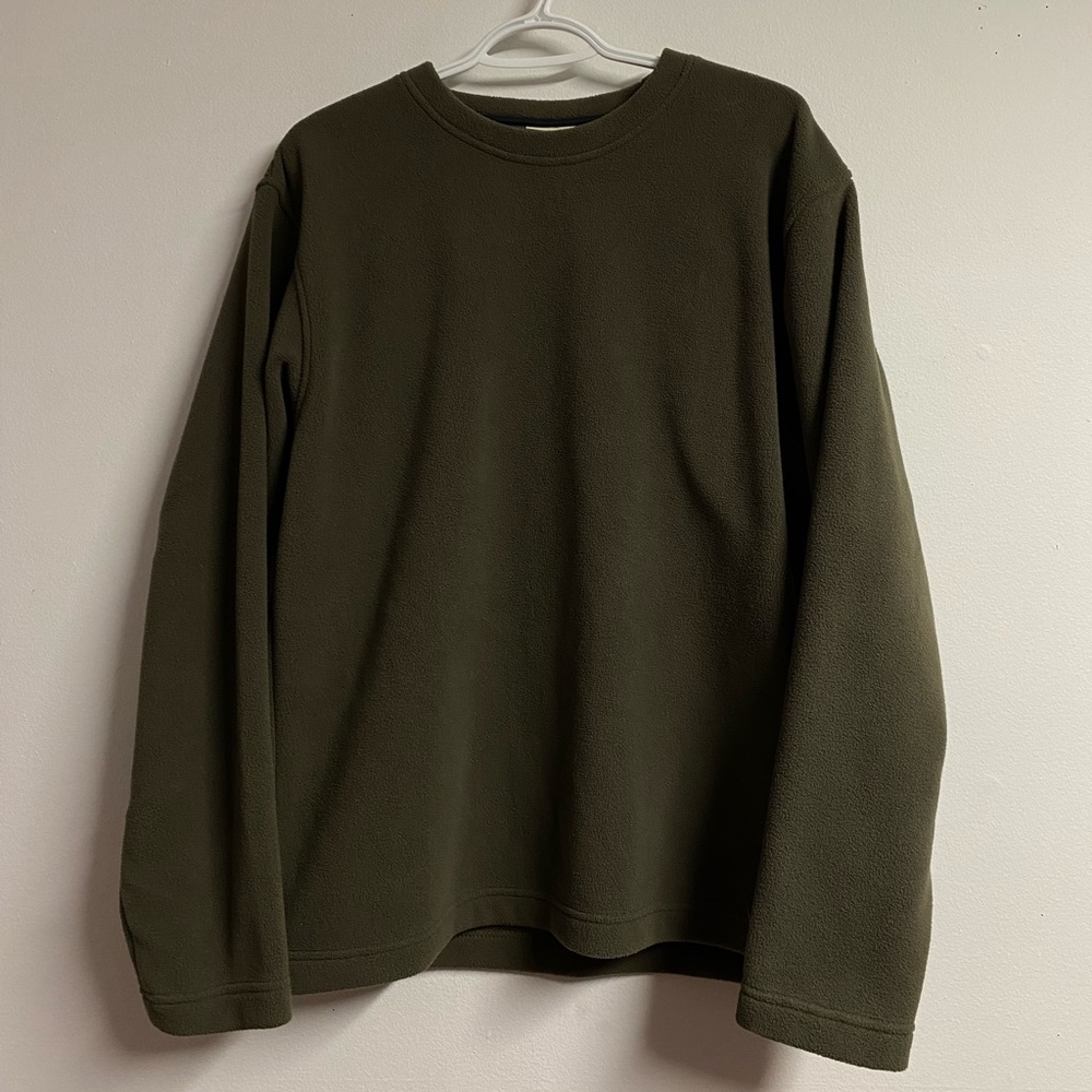 Men’s L.L Bean Fleece Crewneck Sweater